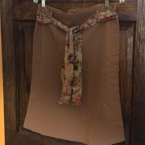 Cream skirt very comfy